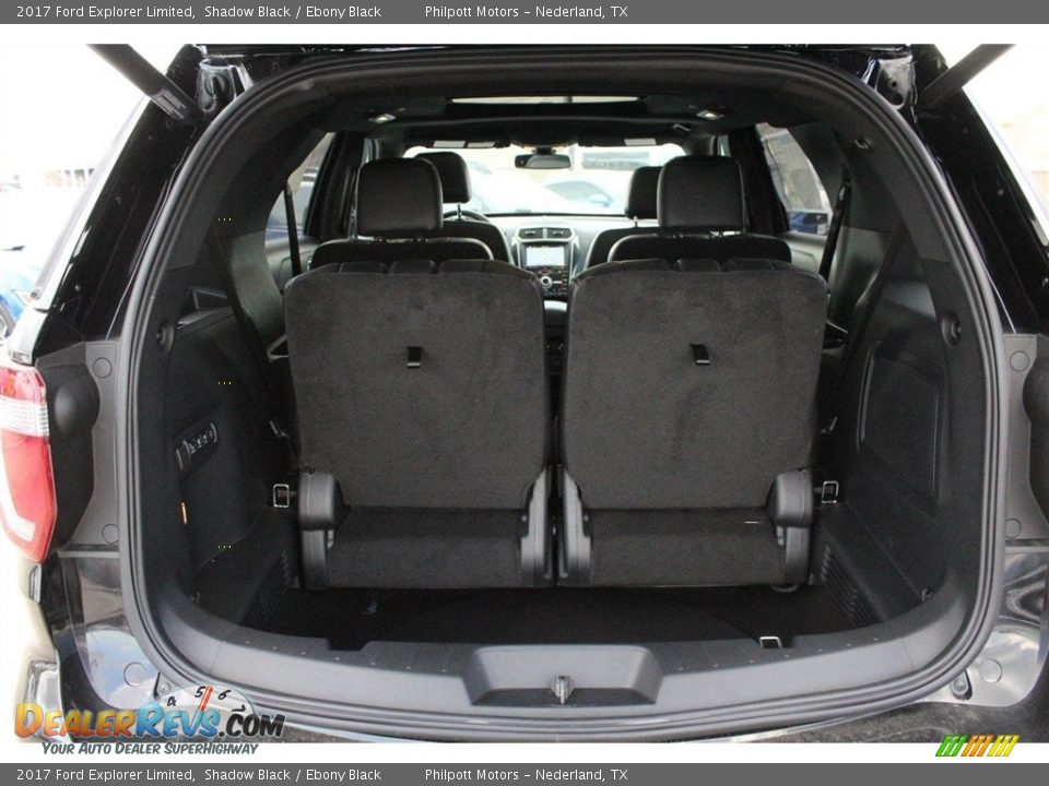 2017 Ford Explorer Limited Shadow Black / Ebony Black Photo #22
