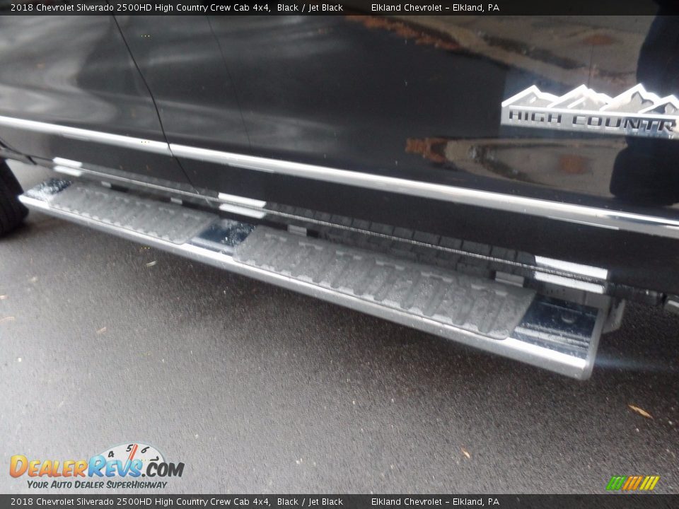 2018 Chevrolet Silverado 2500HD High Country Crew Cab 4x4 Black / Jet Black Photo #11