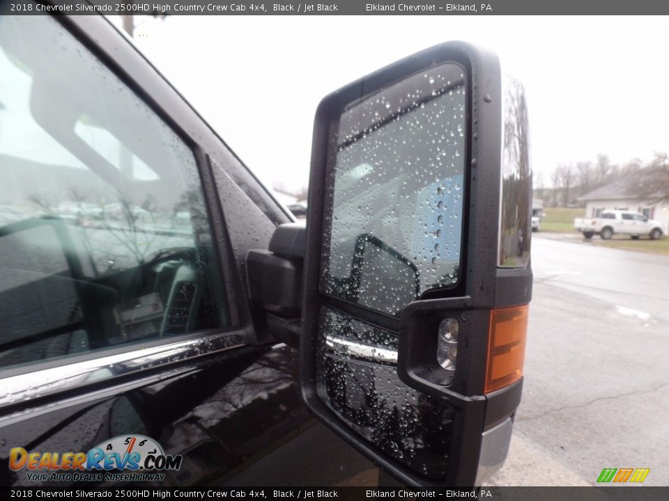 2018 Chevrolet Silverado 2500HD High Country Crew Cab 4x4 Black / Jet Black Photo #12