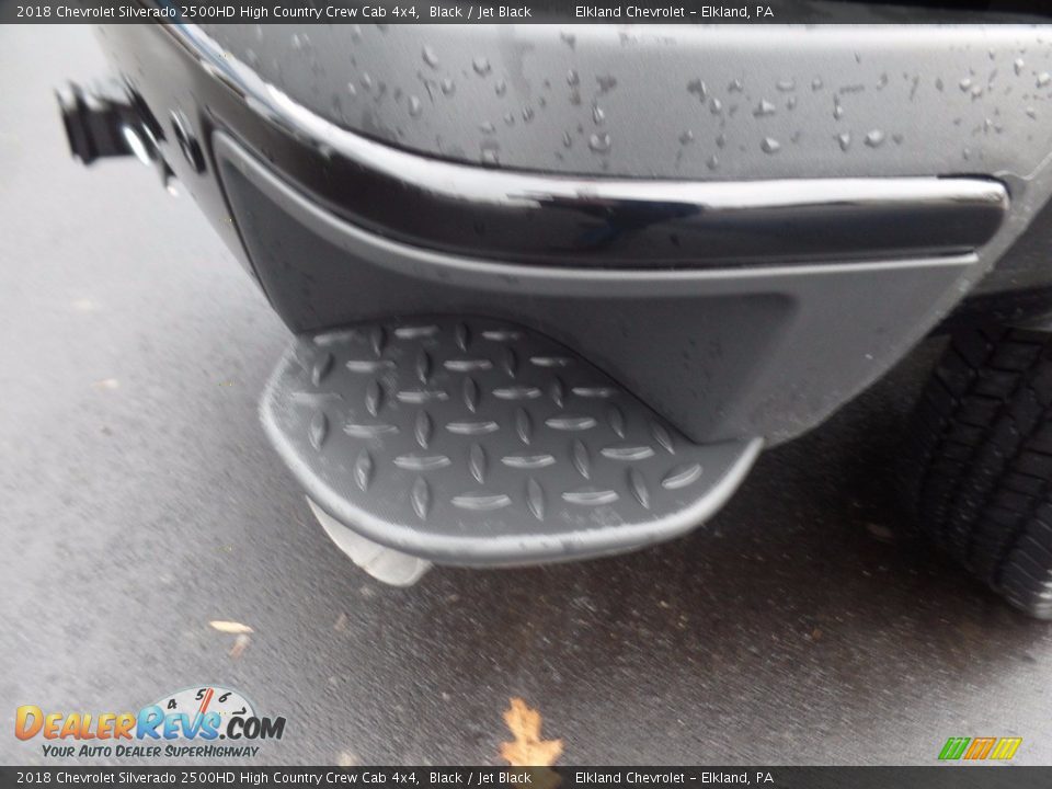 2018 Chevrolet Silverado 2500HD High Country Crew Cab 4x4 Black / Jet Black Photo #13