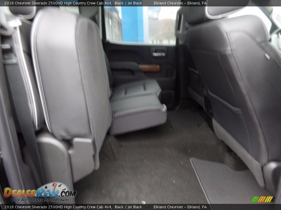 2018 Chevrolet Silverado 2500HD High Country Crew Cab 4x4 Black / Jet Black Photo #19