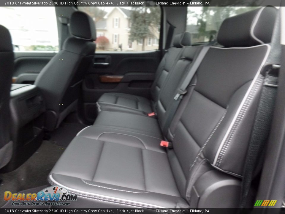 2018 Chevrolet Silverado 2500HD High Country Crew Cab 4x4 Black / Jet Black Photo #20