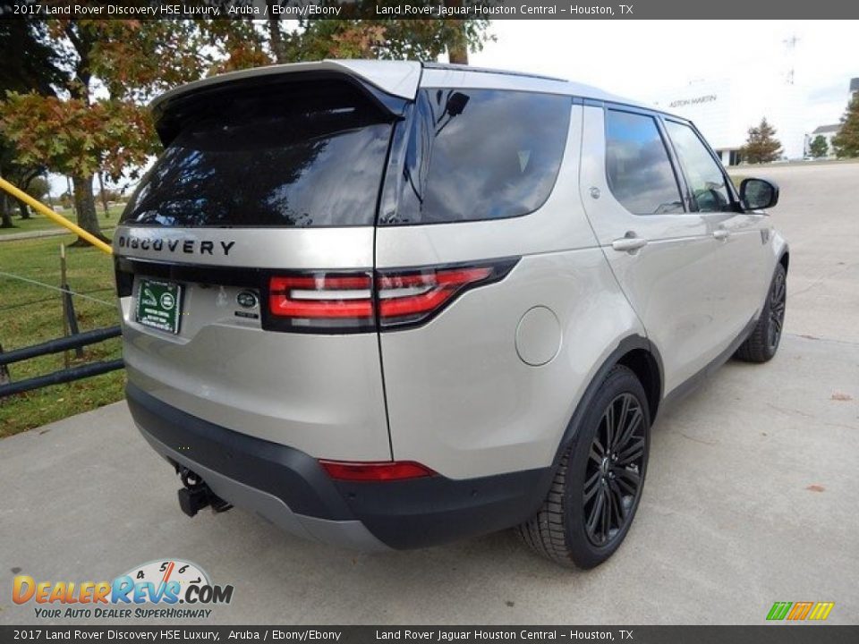 2017 Land Rover Discovery HSE Luxury Aruba / Ebony/Ebony Photo #8