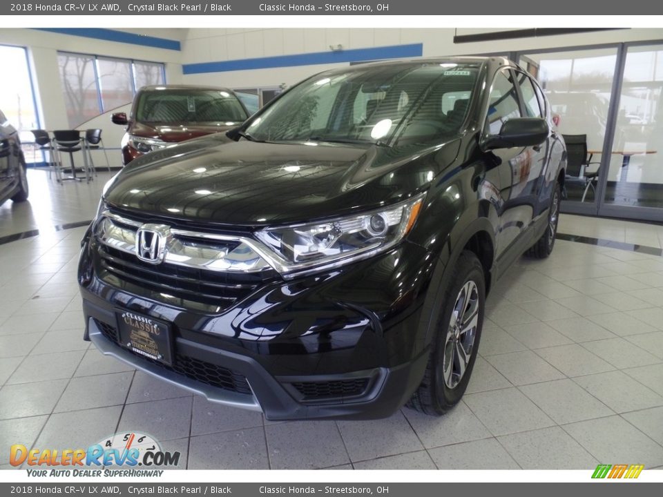 2018 Honda CR-V LX AWD Crystal Black Pearl / Black Photo #1
