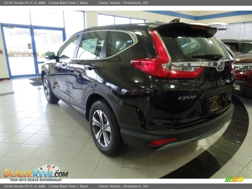 2018 Honda CR-V LX AWD Crystal Black Pearl / Black Photo #2
