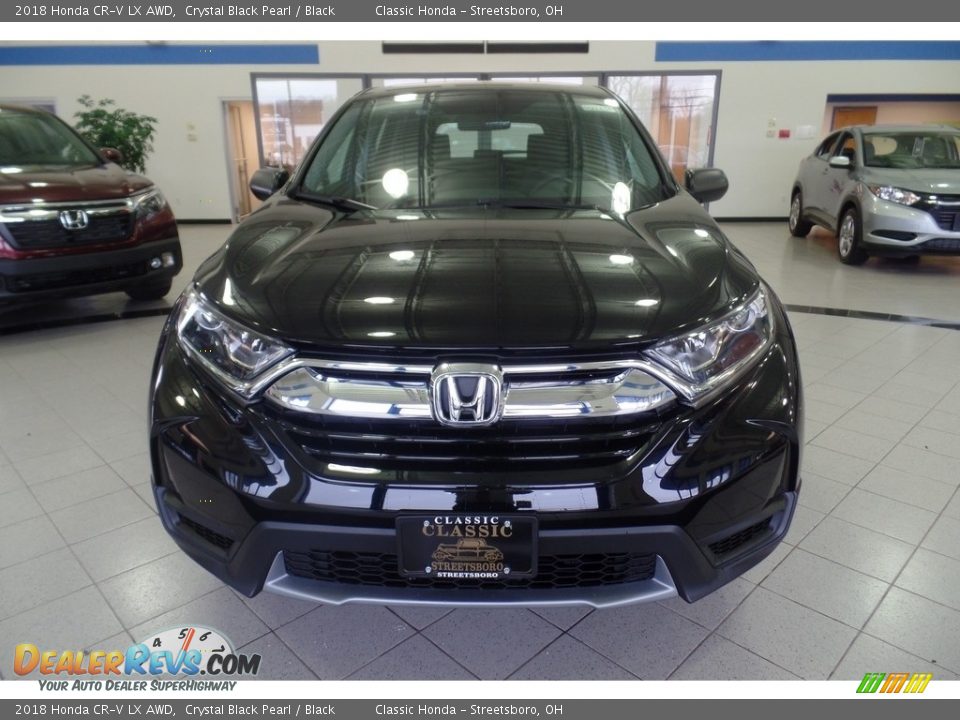 2018 Honda CR-V LX AWD Crystal Black Pearl / Black Photo #3