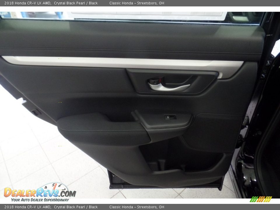 2018 Honda CR-V LX AWD Crystal Black Pearl / Black Photo #6