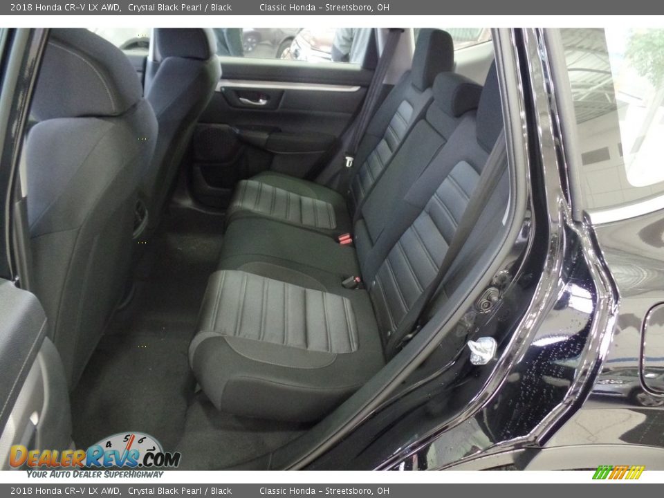2018 Honda CR-V LX AWD Crystal Black Pearl / Black Photo #9