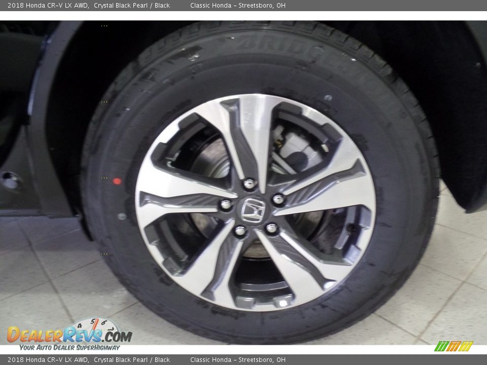 2018 Honda CR-V LX AWD Crystal Black Pearl / Black Photo #11