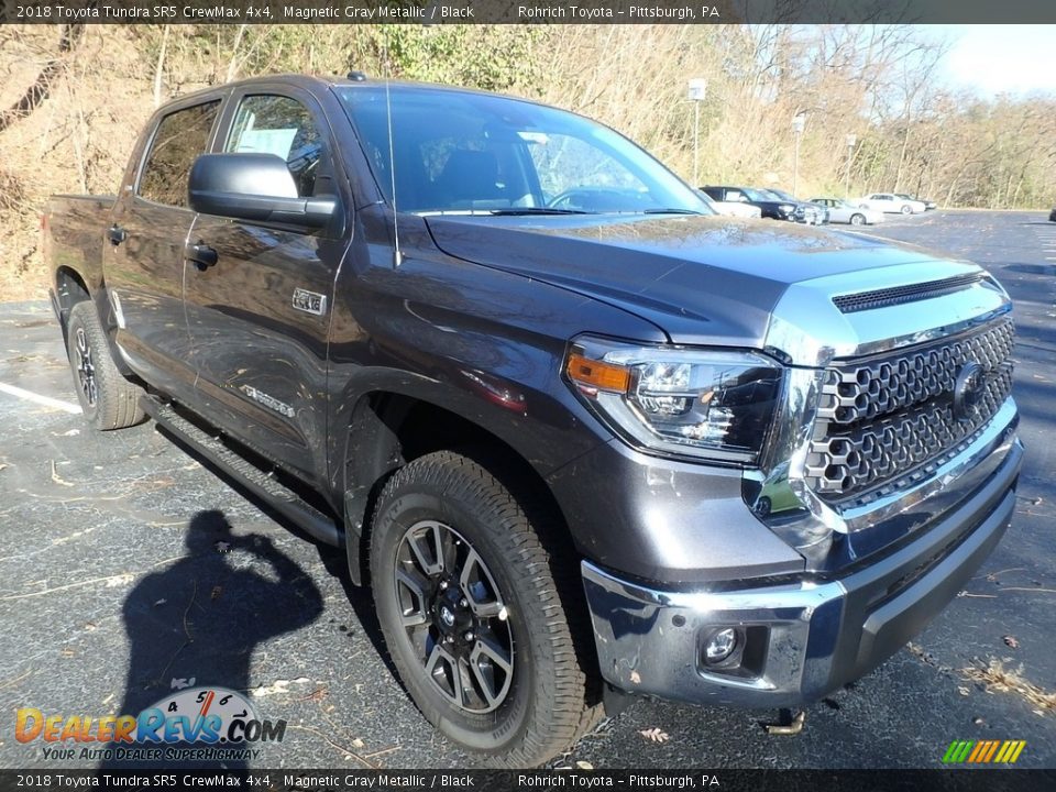2018 Toyota Tundra SR5 CrewMax 4x4 Magnetic Gray Metallic / Black Photo #1