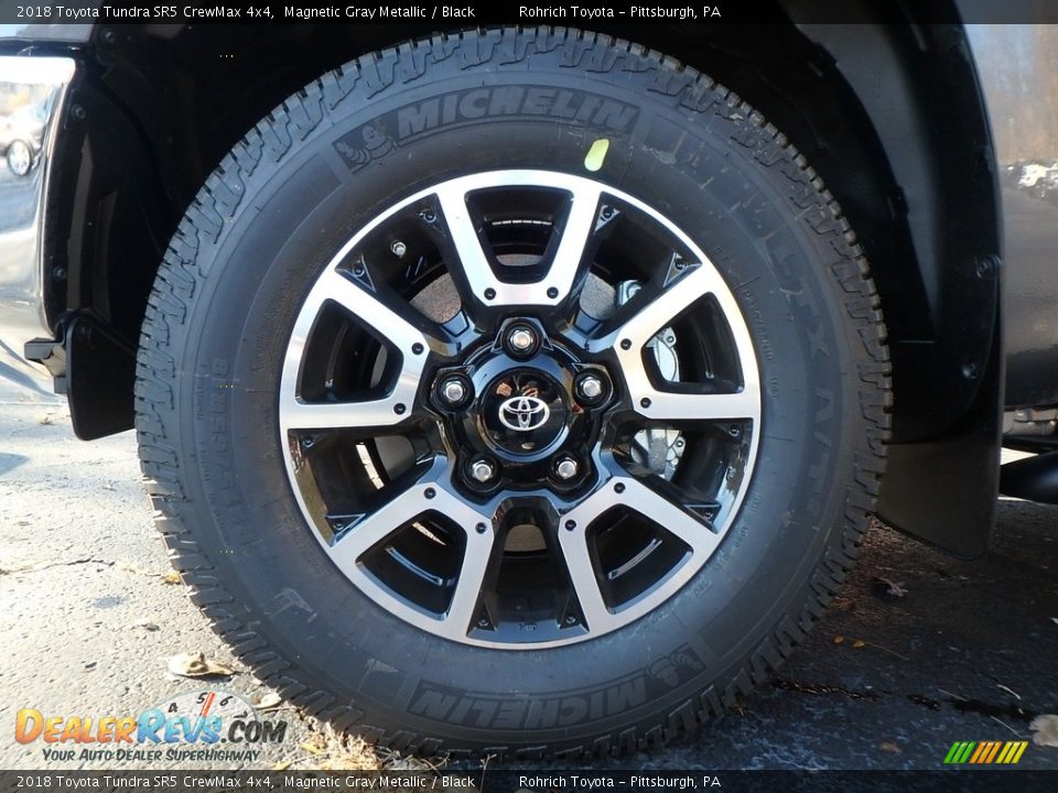 2018 Toyota Tundra SR5 CrewMax 4x4 Magnetic Gray Metallic / Black Photo #5