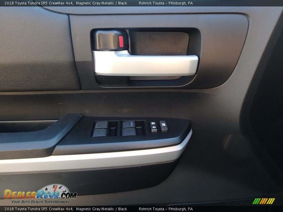 2018 Toyota Tundra SR5 CrewMax 4x4 Magnetic Gray Metallic / Black Photo #9