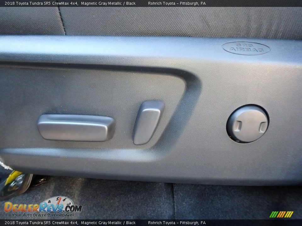 2018 Toyota Tundra SR5 CrewMax 4x4 Magnetic Gray Metallic / Black Photo #11