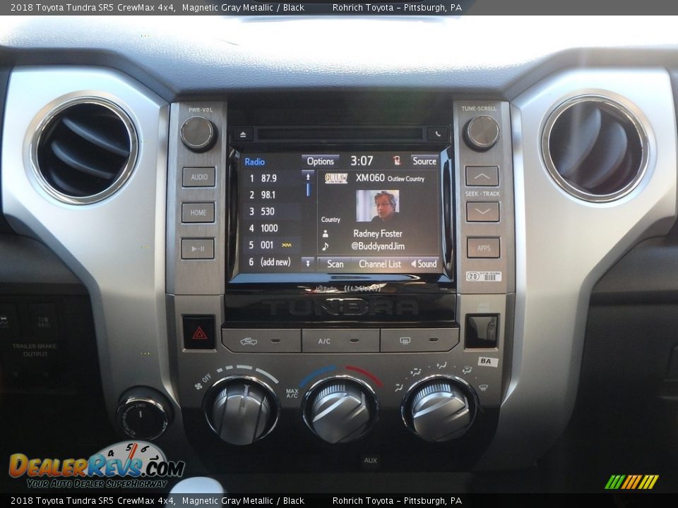 2018 Toyota Tundra SR5 CrewMax 4x4 Magnetic Gray Metallic / Black Photo #12