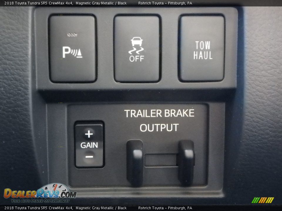 2018 Toyota Tundra SR5 CrewMax 4x4 Magnetic Gray Metallic / Black Photo #14