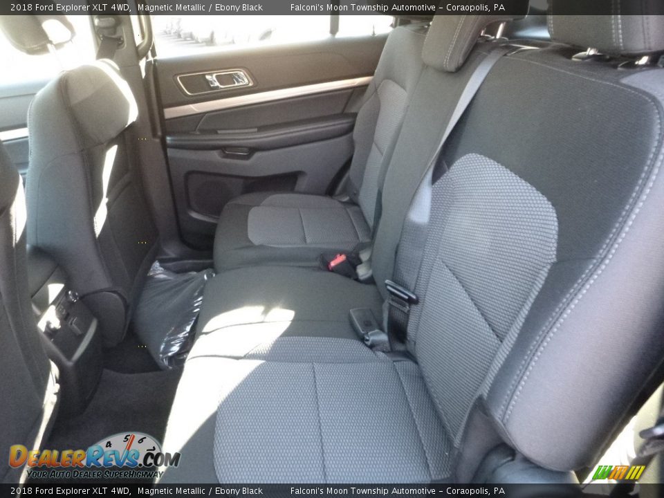 2018 Ford Explorer XLT 4WD Magnetic Metallic / Ebony Black Photo #8