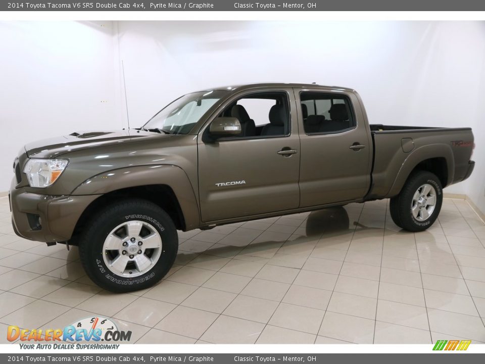 2014 Toyota Tacoma V6 SR5 Double Cab 4x4 Pyrite Mica / Graphite Photo #3