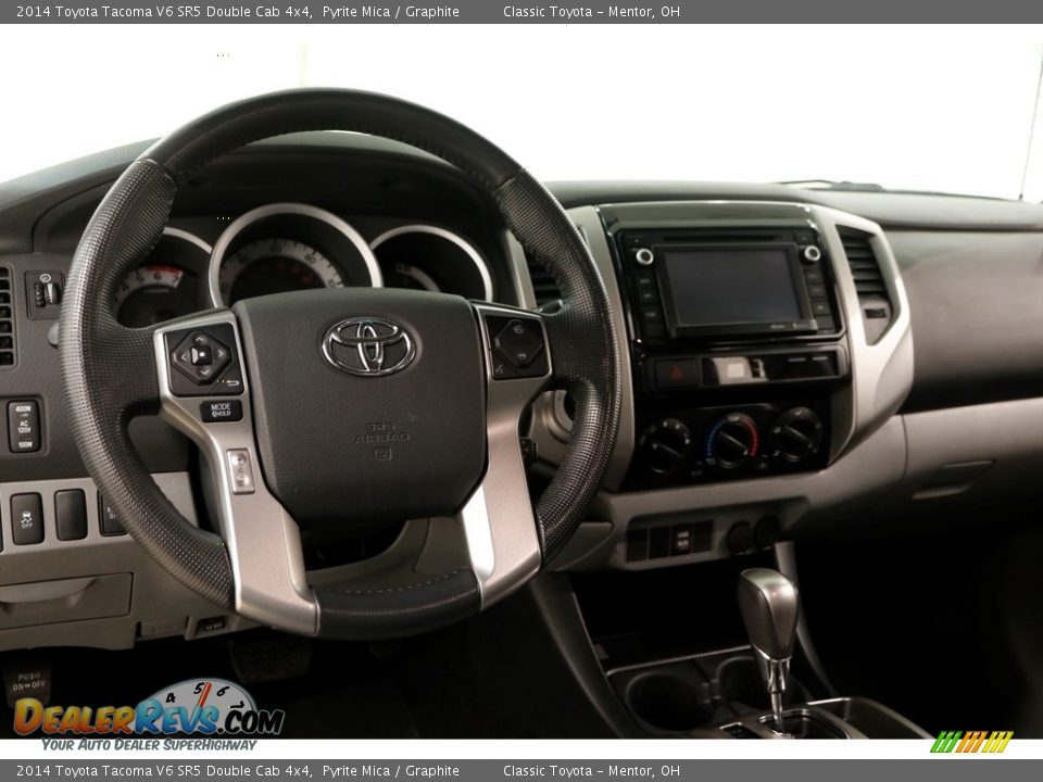 2014 Toyota Tacoma V6 SR5 Double Cab 4x4 Pyrite Mica / Graphite Photo #6