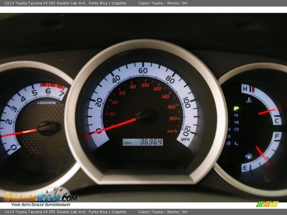 2014 Toyota Tacoma V6 SR5 Double Cab 4x4 Pyrite Mica / Graphite Photo #8