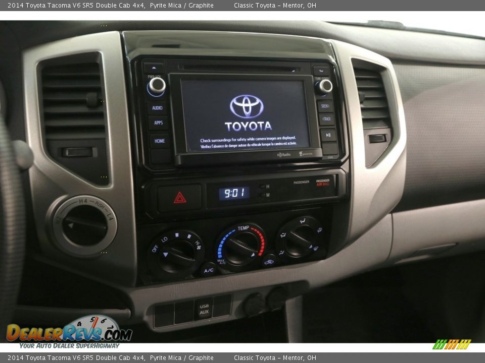 2014 Toyota Tacoma V6 SR5 Double Cab 4x4 Pyrite Mica / Graphite Photo #9