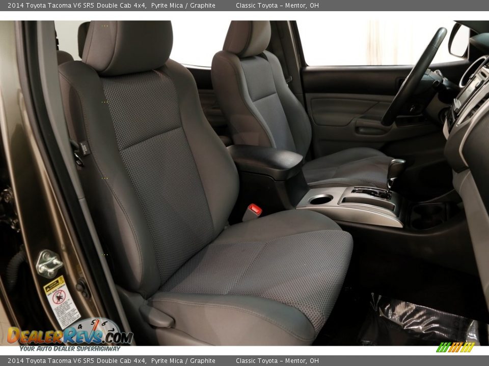 2014 Toyota Tacoma V6 SR5 Double Cab 4x4 Pyrite Mica / Graphite Photo #13
