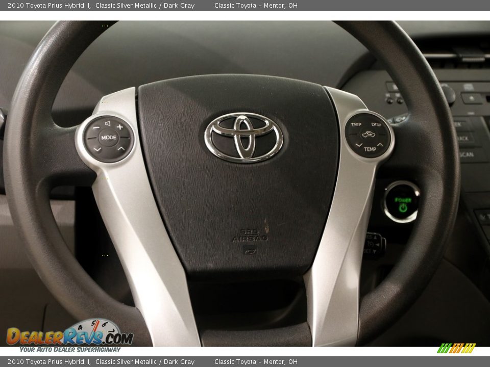 2010 Toyota Prius Hybrid II Classic Silver Metallic / Dark Gray Photo #7