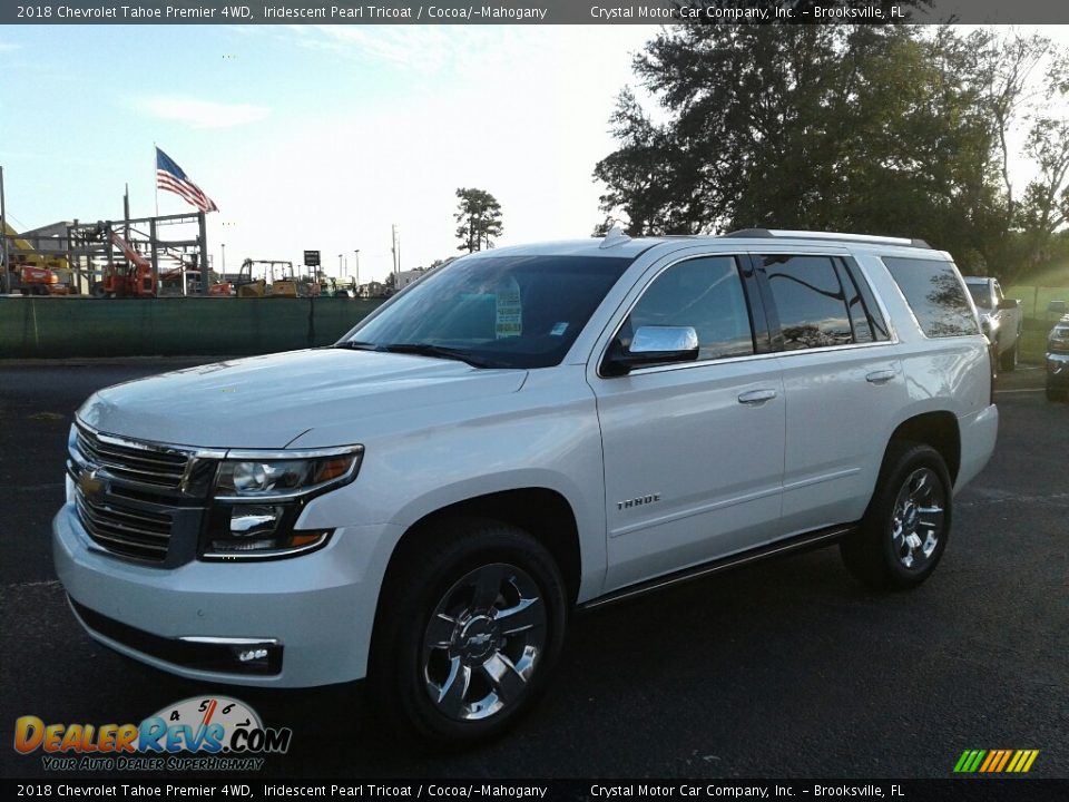 2018 Chevrolet Tahoe Premier 4WD Iridescent Pearl Tricoat / Cocoa/­Mahogany Photo #1
