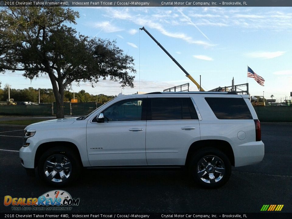 2018 Chevrolet Tahoe Premier 4WD Iridescent Pearl Tricoat / Cocoa/­Mahogany Photo #2