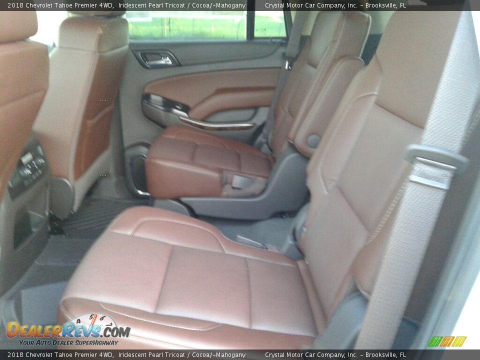 2018 Chevrolet Tahoe Premier 4WD Iridescent Pearl Tricoat / Cocoa/­Mahogany Photo #10