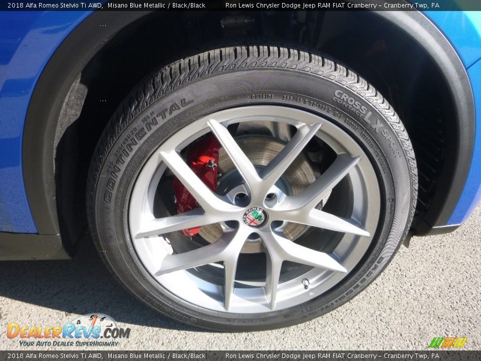 2018 Alfa Romeo Stelvio Ti AWD Wheel Photo #13