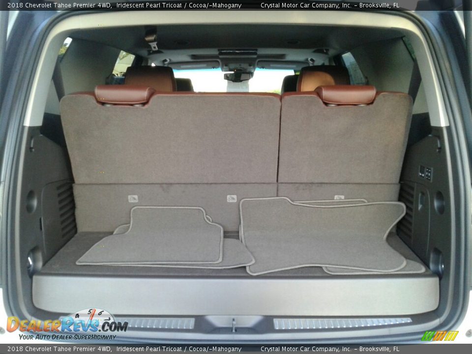 2018 Chevrolet Tahoe Premier 4WD Iridescent Pearl Tricoat / Cocoa/­Mahogany Photo #19