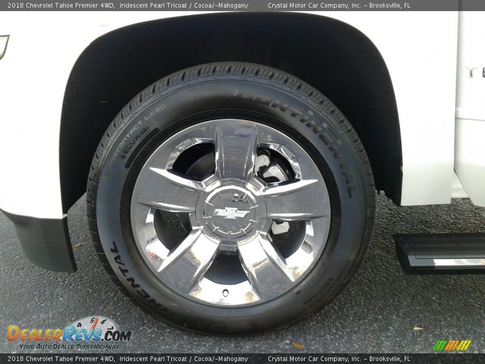 2018 Chevrolet Tahoe Premier 4WD Iridescent Pearl Tricoat / Cocoa/­Mahogany Photo #20