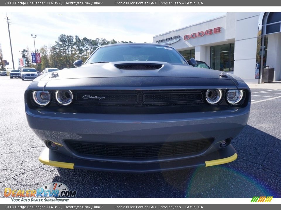 2018 Dodge Challenger T/A 392 Destroyer Gray / Black Photo #2