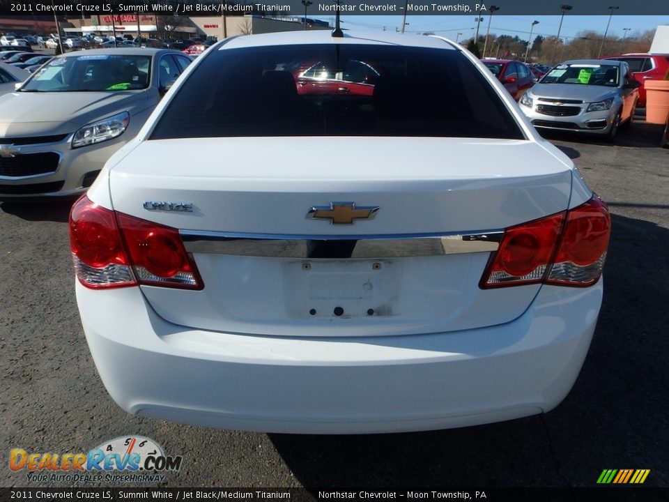2011 Chevrolet Cruze LS Summit White / Jet Black/Medium Titanium Photo #3