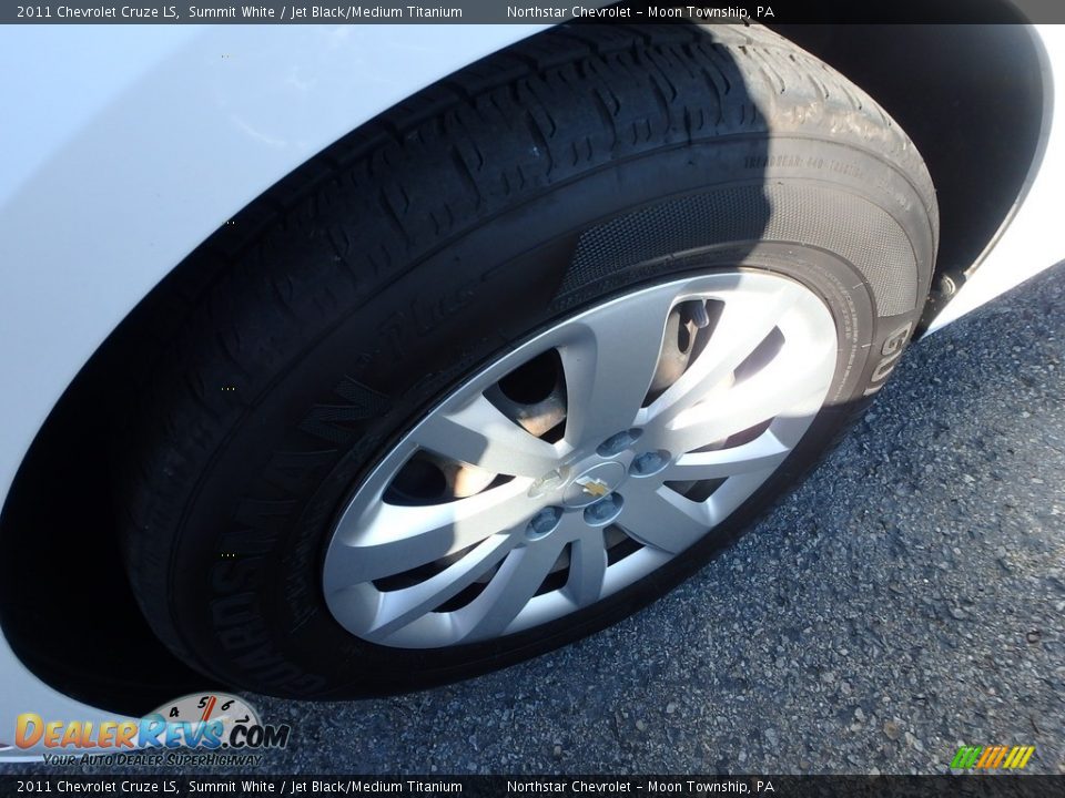 2011 Chevrolet Cruze LS Summit White / Jet Black/Medium Titanium Photo #7