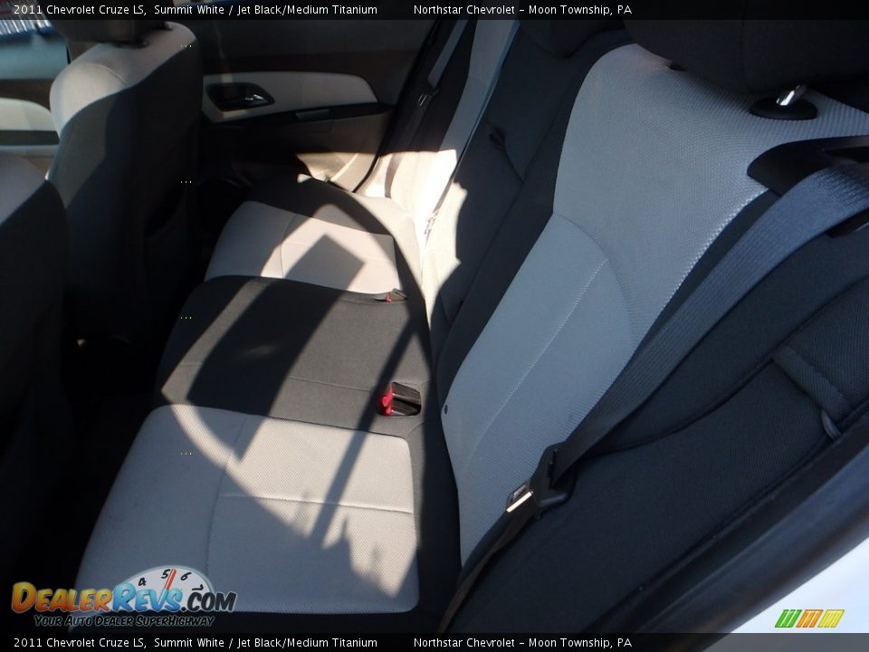 2011 Chevrolet Cruze LS Summit White / Jet Black/Medium Titanium Photo #9