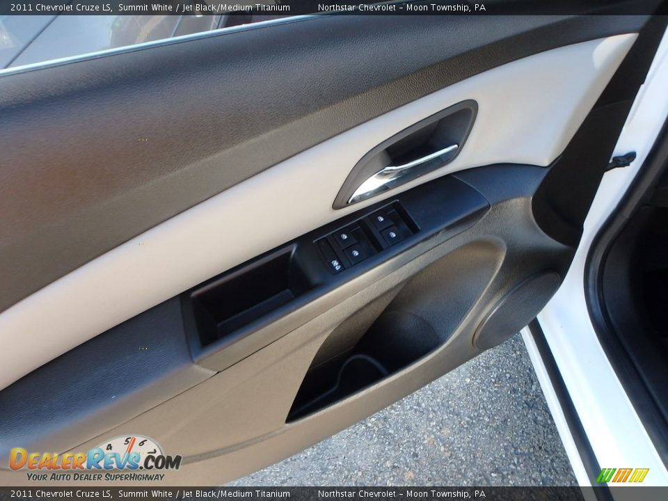 2011 Chevrolet Cruze LS Summit White / Jet Black/Medium Titanium Photo #11