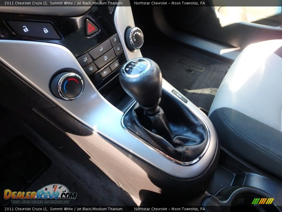 2011 Chevrolet Cruze LS Summit White / Jet Black/Medium Titanium Photo #12