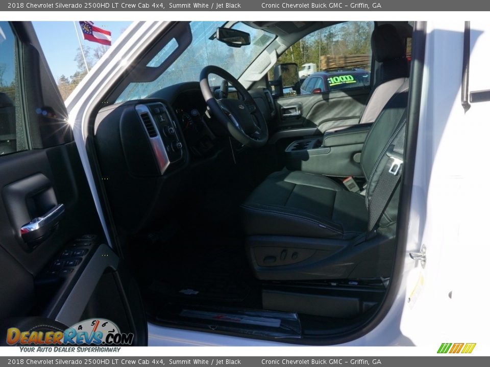2018 Chevrolet Silverado 2500HD LT Crew Cab 4x4 Summit White / Jet Black Photo #8
