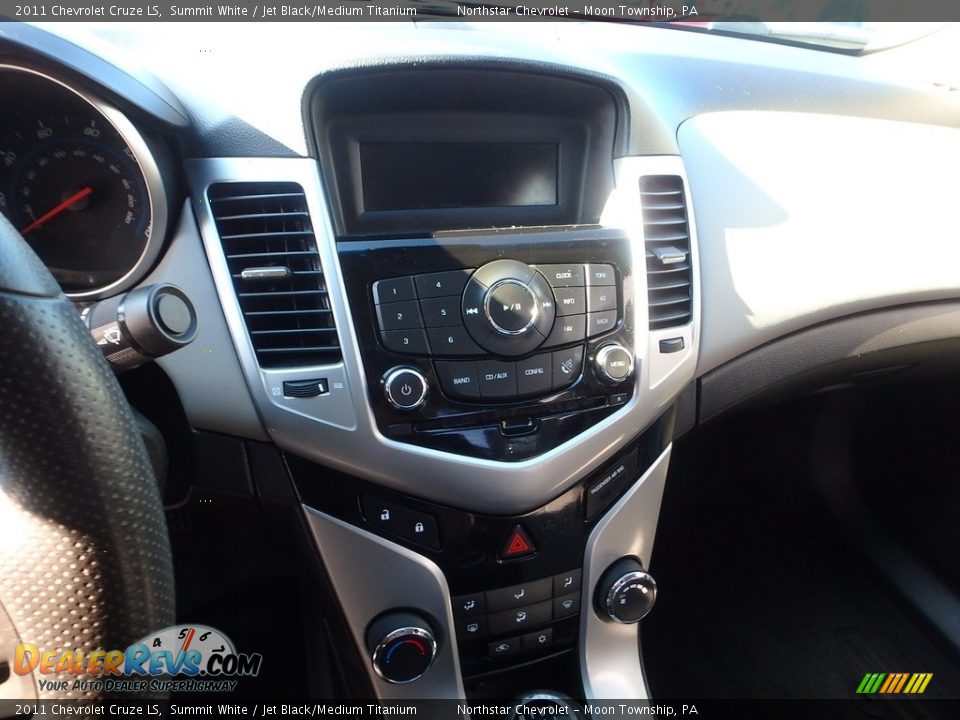 2011 Chevrolet Cruze LS Summit White / Jet Black/Medium Titanium Photo #13