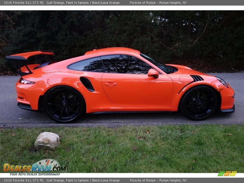 Gulf Orange, Paint to Sample 2016 Porsche 911 GT3 RS Photo #7