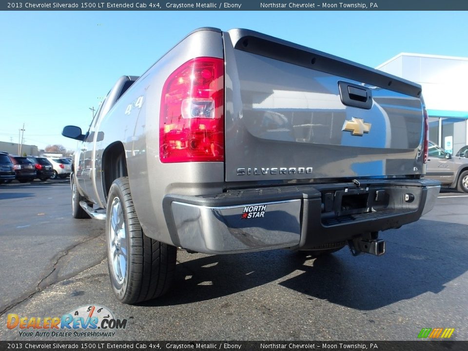 2013 Chevrolet Silverado 1500 LT Extended Cab 4x4 Graystone Metallic / Ebony Photo #5