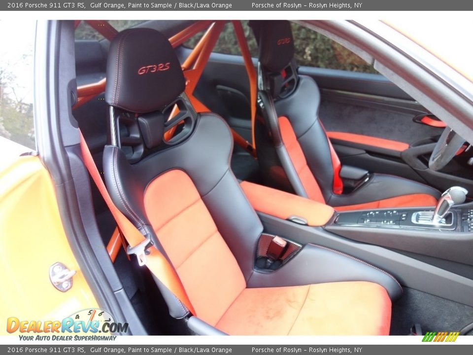 Front Seat of 2016 Porsche 911 GT3 RS Photo #18