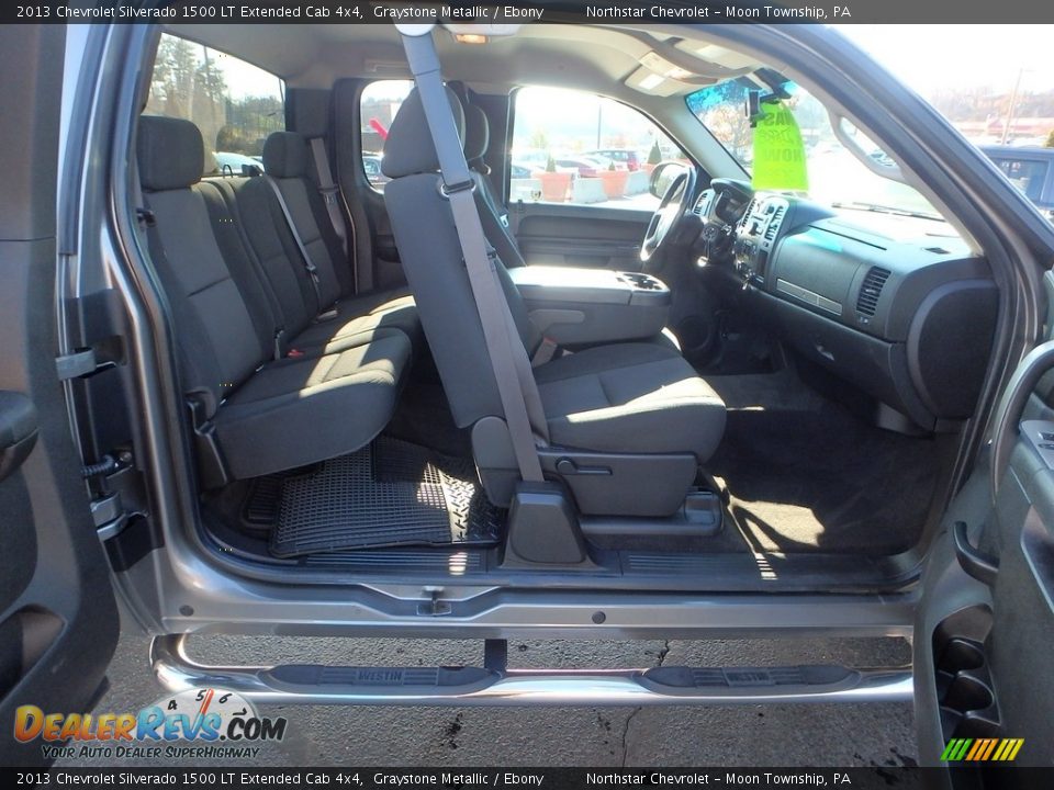 2013 Chevrolet Silverado 1500 LT Extended Cab 4x4 Graystone Metallic / Ebony Photo #18