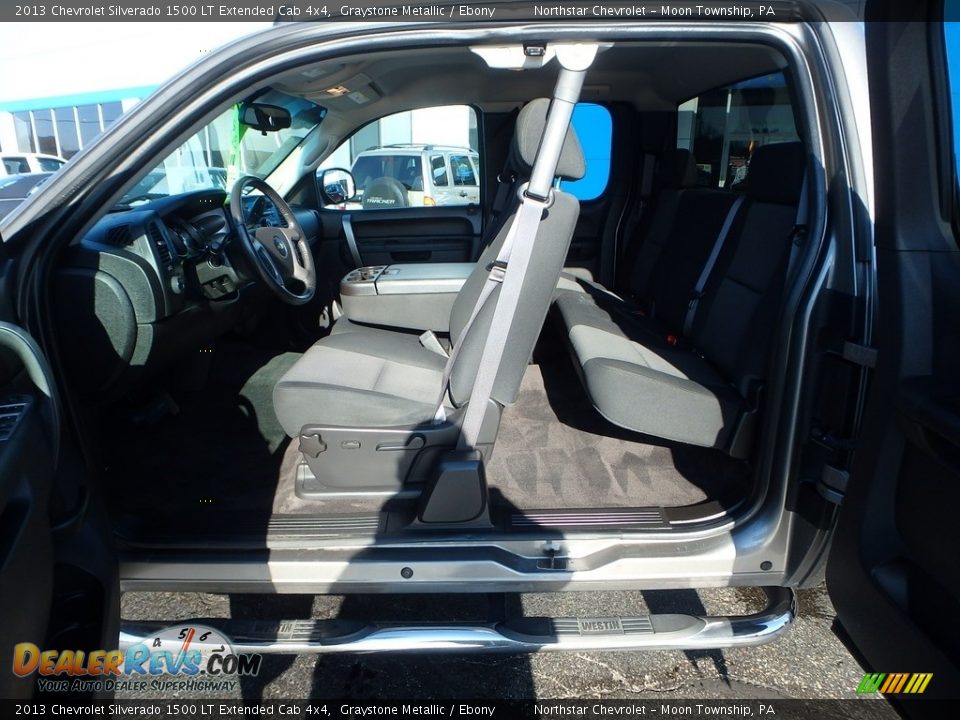 2013 Chevrolet Silverado 1500 LT Extended Cab 4x4 Graystone Metallic / Ebony Photo #25