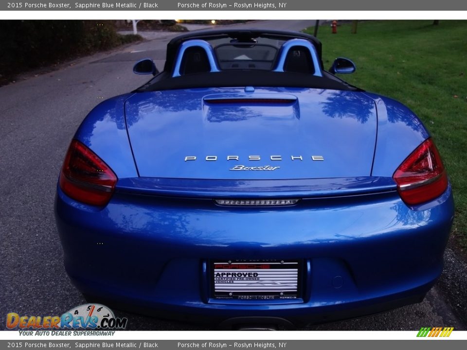 2015 Porsche Boxster Sapphire Blue Metallic / Black Photo #5