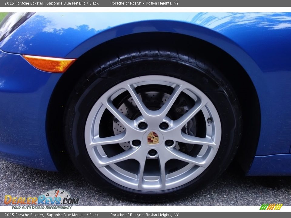 2015 Porsche Boxster Sapphire Blue Metallic / Black Photo #10
