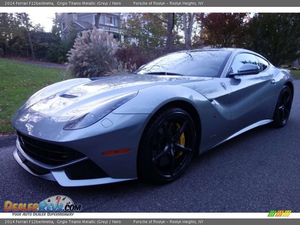 2014 Ferrari F12berlinetta Grigio Titanio Metallic (Grey) / Nero Photo #1