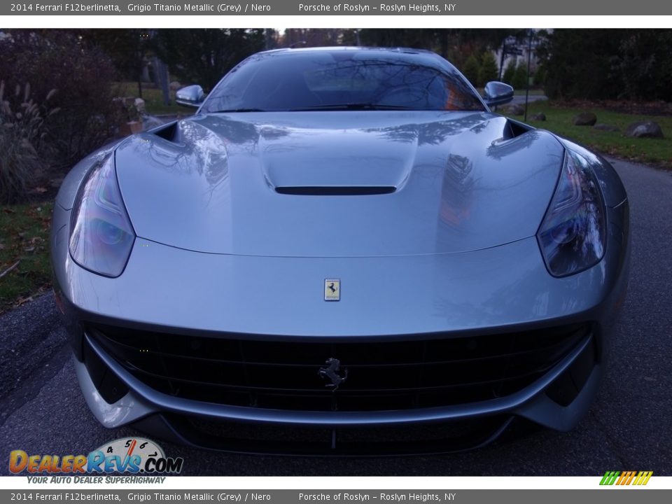 2014 Ferrari F12berlinetta Grigio Titanio Metallic (Grey) / Nero Photo #2