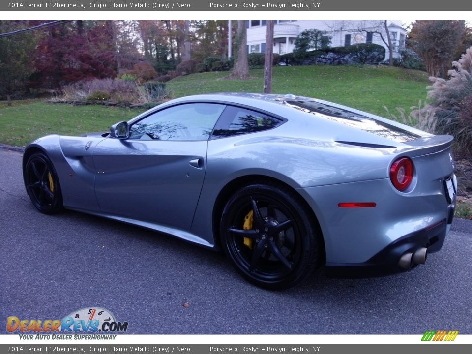 2014 Ferrari F12berlinetta Grigio Titanio Metallic (Grey) / Nero Photo #4